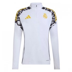 Real Madrid 2026-27 Sudadera De Entrenamiento Quarter-Zip Blanca