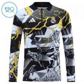 Real Madrid Marvel 2026-27 Niño Sudadera De Entrenamiento Quarter-Zip Negra