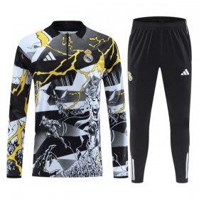 Real Madrid Marvel 2026-27 Sudadera De Entrenamiento Quarter-Zip Negra