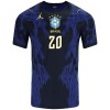 Camiseta Brasil Estevao 20 Segunda Mundial 2026