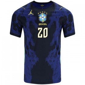 Camiseta Brasil Estevao 20 Segunda Mundial 2026