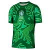 Camiseta Brasil Portero Primera Mundial 2026 Verde