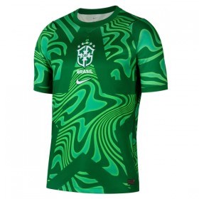 Camiseta Brasil Portero Primera Mundial 2026 Verde