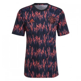 Camiseta Manchester United Pre-Match 2025-26 Negra