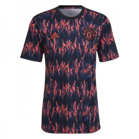 Camiseta Manchester United Pre-Match 2025-26 Negra
