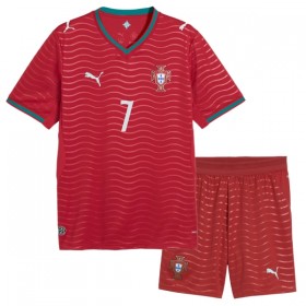 Camiseta Niño Portugal Ronaldo 7 Primera Mundial 2026