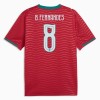 Camiseta Portugal B. Fernandes 8 Primera Mundial 2026