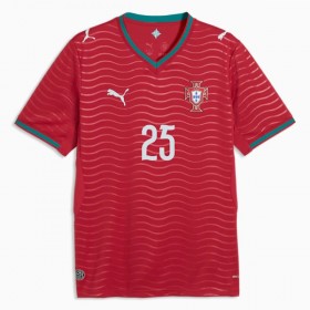 Camiseta Portugal Nuno Mendes 25 Primera Mundial 2026