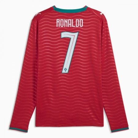 Camiseta Portugal Ronaldo 7 Primera Mundial 2026 L/S Camiseta Portugal Ronaldo 7 Primera Mundial 2026 L/S