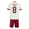 Camiseta Niño España Fabian 8 Segunda Mundial 2026 Camiseta Niño España Fabian 8 Segunda Mundial 2026