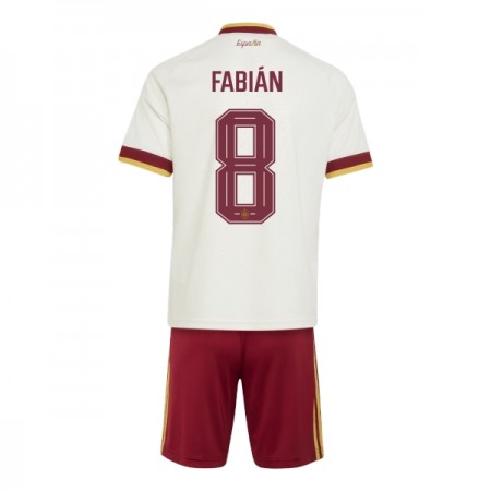 Camiseta Niño España Fabian 8 Segunda Mundial 2026 Camiseta Niño España Fabian 8 Segunda Mundial 2026