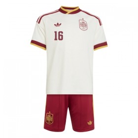 Camiseta Niño España Rodrigo 16 Segunda Mundial 2026