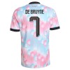 Camiseta Bélgica De Bruyne 7 Segunda Mundial 2026