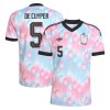 Camiseta Bélgica De Cuyper 5 Segunda Mundial 2026 Camiseta Bélgica De Cuyper 5 Segunda Mundial 2026