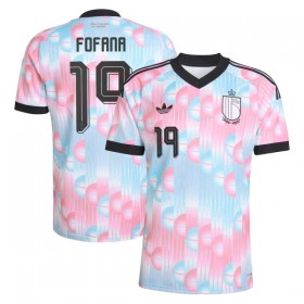 Camiseta Bélgica Fofana 19 Segunda Mundial 2026
