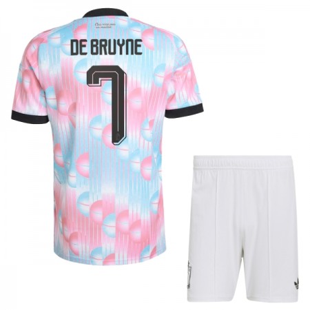 Camiseta Niño Bélgica De Bruyne 7 Segunda Mundial 2026