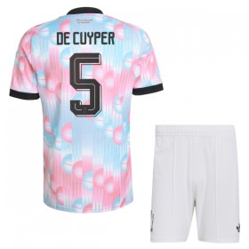 Camiseta Niño Bélgica De Cuyper 5 Segunda Mundial 2026