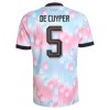 Camiseta Niño Bélgica De Cuyper 5 Segunda Mundial 2026