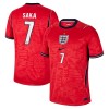 Camiseta Inglaterra Saka 7 Segunda Mundial 2026