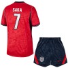 Camiseta Niño Inglaterra Saka 7 Segunda Mundial 2026 Camiseta Niño Inglaterra Saka 7 Segunda Mundial 2026