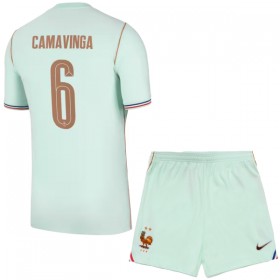 Camiseta Niño Francia Camavinga 6 Segunda Mundial 2026