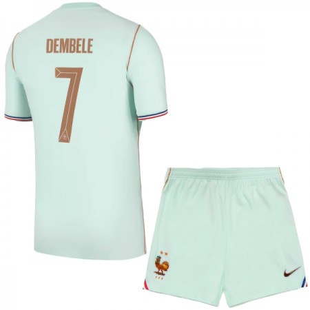 Camiseta Niño Francia O. Dembele 7 Segunda Mundial 2026