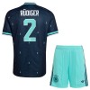 Camiseta Niño Alemania Rudiger 2 Segunda Mundial 2026 Camiseta Niño Alemania Rudiger 2 Segunda Mundial 2026