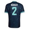 Camiseta Niño Alemania Rudiger 2 Segunda Mundial 2026