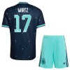 Camiseta Niño Alemania Wirtz 17 Segunda Mundial 2026 Camiseta Niño Alemania Wirtz 17 Segunda Mundial 2026