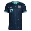 Camiseta Niño Alemania Wirtz 17 Segunda Mundial 2026
