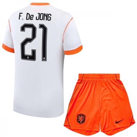Camiseta Niño Países Bajos Frenkie de Jong 21 Segunda Mundial 2026 Camiseta Niño Países Bajos Frenkie de Jong 21 Segunda Mundial 2026