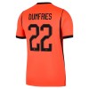 Camiseta Países Bajos Dumfries 22 Primera Mundial 2026
