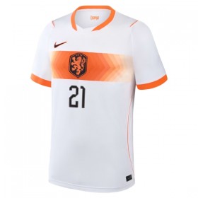 Camiseta Países Bajos Frenkie de Jong 21 Segunda Mundial 2026