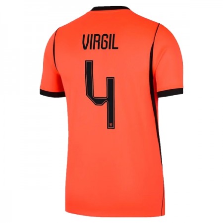 Camiseta Países Bajos Virgil 4 Primera Mundial 2026
