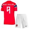 Camiseta Niño Noruega Haaland 9 Primera Mundial 2026
