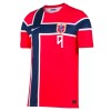 Camiseta Noruega Haaland 9 Primera Mundial 2026
