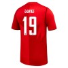 Camiseta Canada Davies 19 Primera Mundial 2026 Camiseta Canada Davies 19 Primera Mundial 2026
