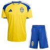 Camiseta Niño Suecia Primera Mundial 2026