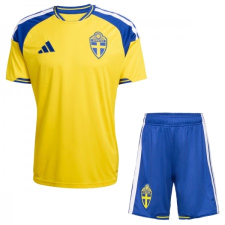 Camiseta Niño Suecia Primera Mundial 2026