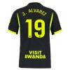 Camiseta Atlético Madrid J. Alvarez 19 Segunda 2026-27