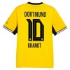 Camiseta Borussia Dortmund Brandt 10 Primera 2026-27 Camiseta Borussia Dortmund Brandt 10 Primera 2026-27