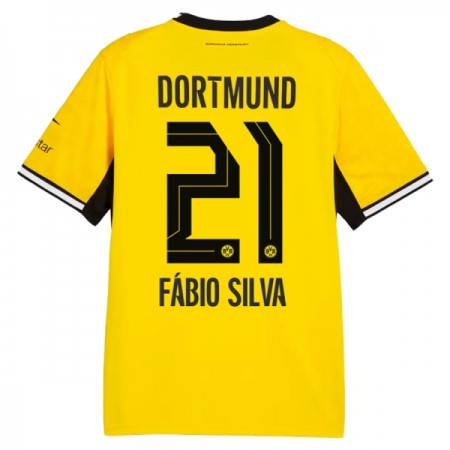 Camiseta Borussia Dortmund Fabio Silva 21 Primera 2026-27 Camiseta Borussia Dortmund Fabio Silva 21 Primera 2026-27