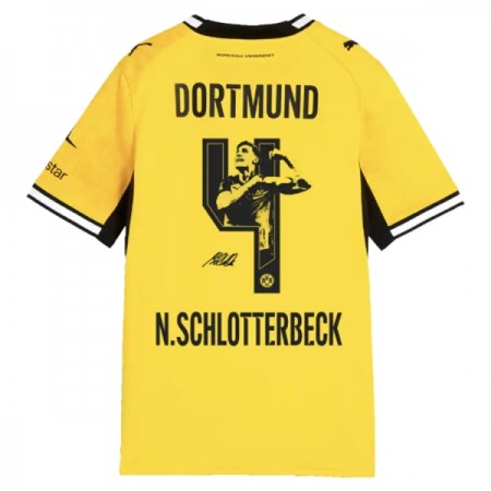 Camiseta Borussia Dortmund N. Schlotterbeck 4 Primera 2026-27 Especial Camiseta Borussia Dortmund N. Schlotterbeck 4 Primera 2026-27 Especial