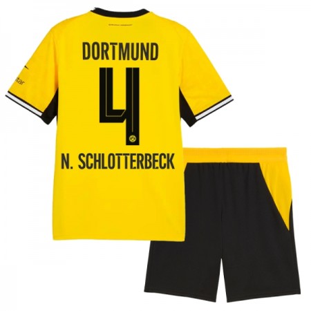 Camiseta Niño Borussia Dortmund N. Schlotterbeck 4 Primera 2026-27 Camiseta Niño Borussia Dortmund N. Schlotterbeck 4 Primera 2026-27