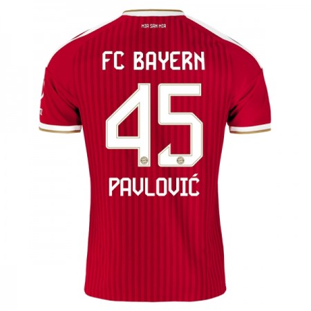Camiseta FC Bayern de Múnich Pavlovic 45 Primera 2026-27 Camiseta FC Bayern de Múnich Pavlovic 45 Primera 2026-27