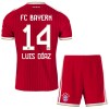 Camiseta Niño FC Bayern de Múnich Luis Diaz 14 Primera 2026-27 Camiseta Niño FC Bayern de Múnich Luis Diaz 14 Primera 2026-27