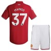 Camiseta Niño Manchester United Mainoo 37 Primera 2026-27 Camiseta Niño Manchester United Mainoo 37 Primera 2026-27