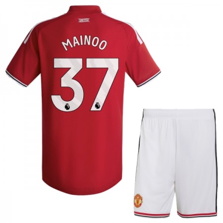 Camiseta Niño Manchester United Mainoo 37 Primera 2026-27 Camiseta Niño Manchester United Mainoo 37 Primera 2026-27