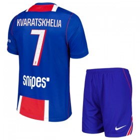 Camiseta Niño Paris Saint Germain Kvaratskhelia 7 Primera 2026-27