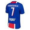 Camiseta Niño Paris Saint Germain Kvaratskhelia 7 Primera 2026-27